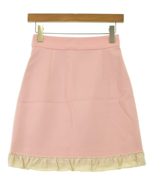 GUCCI（グッチ）ひざ丈スカート ピンク サイズ:38(S位) レディース/2200719667114