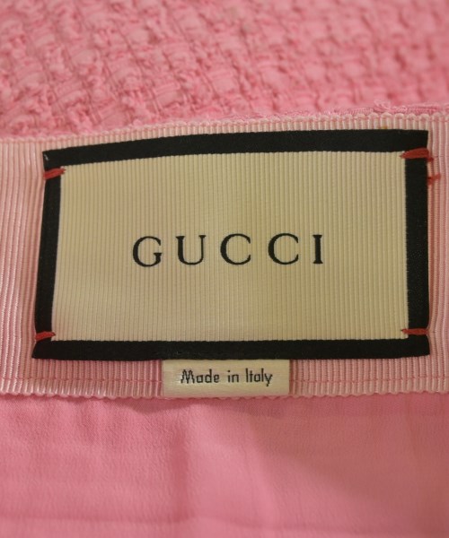 GUCCI（グッチ）ひざ丈スカート ピンク サイズ:38(S位) レディース/2200719667121