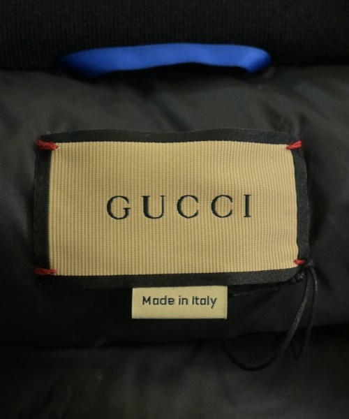 GUCCI（グッチ）ダウンジャケット/ダウンベスト 青 サイズ:50(XL位) メンズ/2200644380010
