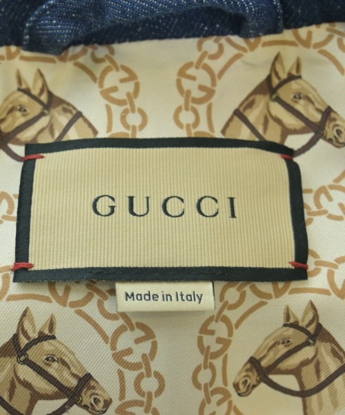 GUCCI（グッチ）テーラードジャケット 青 サイズ:52(XXL位) メンズ/2200644380027