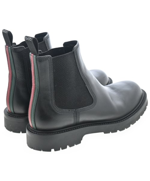 GUCCI（グッチ）ブーツ 黒 サイズ:UK8 1/2(27cm位) メンズ/2200644803090