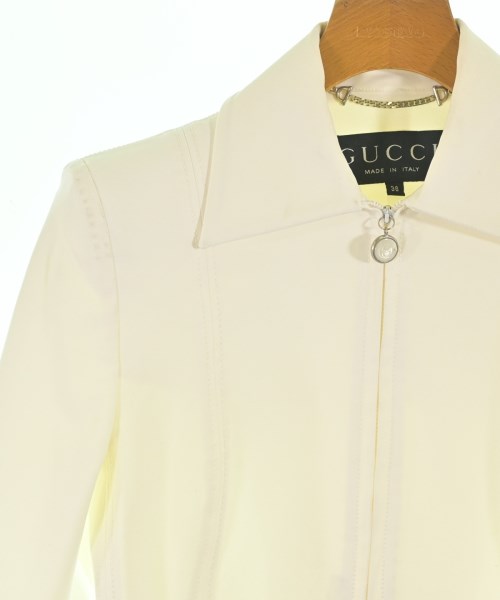 GUCCI（グッチ）ブルゾン 白 サイズ:38(S位) レディース/2200645558036