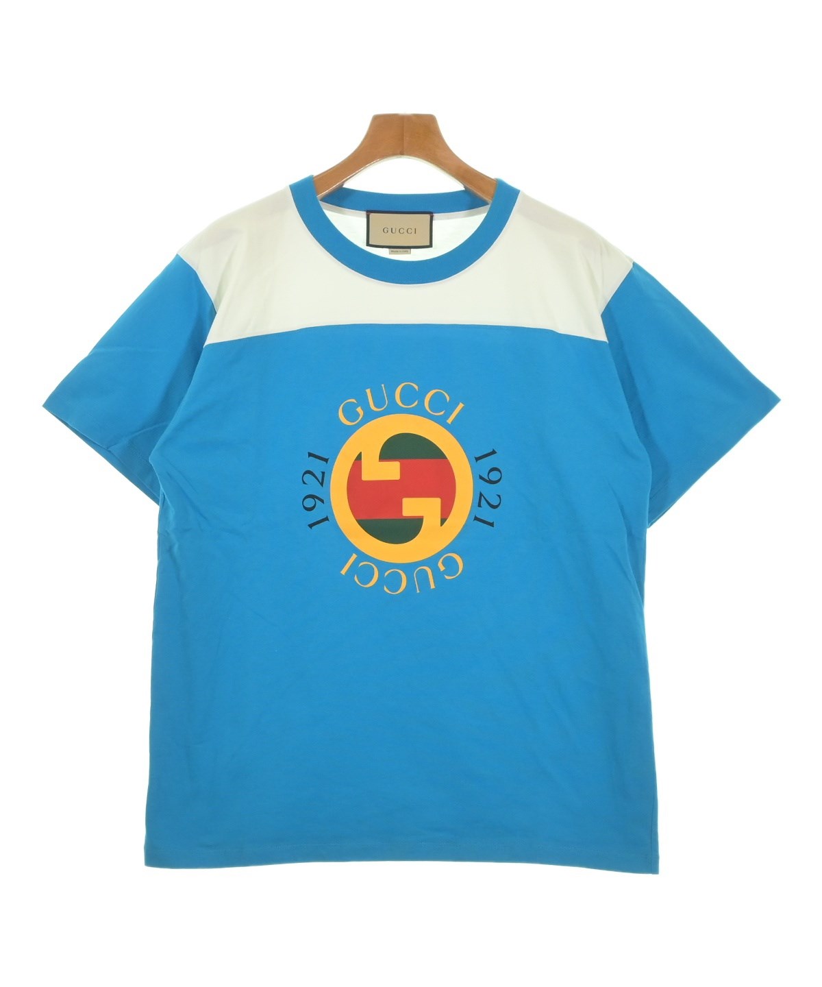 GUCCI（グッチ）Tシャツ・カットソー 青 サイズ:XS メンズ