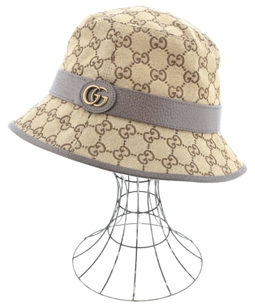 GUCCI(グッチ)ハット ベージュ サイズ:-/2200645665109