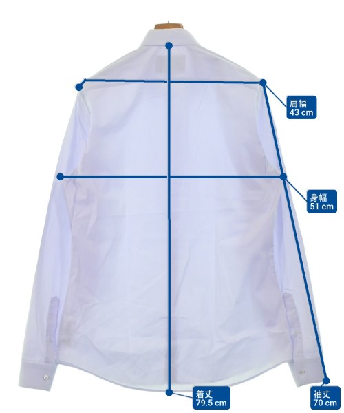 GUCCI（グッチ）カジュアルシャツ 青 サイズ:42(XS位) メンズ/2200645861020