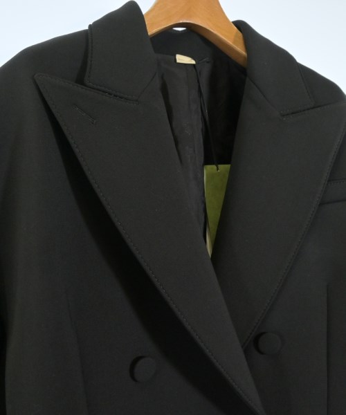 GUCCI（グッチ）チェスターコート 黒 サイズ:38(S位) レディース/2200646041018