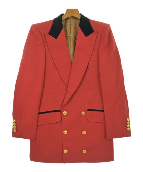 GUCCI(グッチ)テーラードジャケット 赤 サイズ:46(M位)/2200646041056