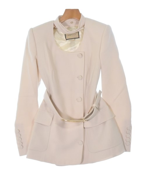 GUCCI(グッチ)テーラードジャケット ベージュ サイズ:38(S位)/2200646041070