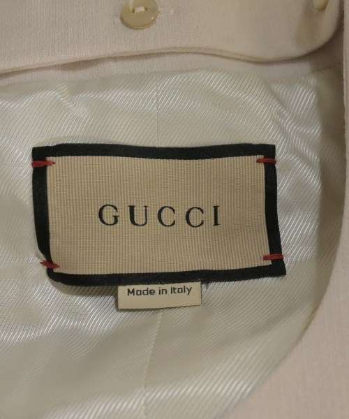 GUCCI（グッチ）テーラードジャケット ベージュ サイズ:38(S位) レディース/2200646041070
