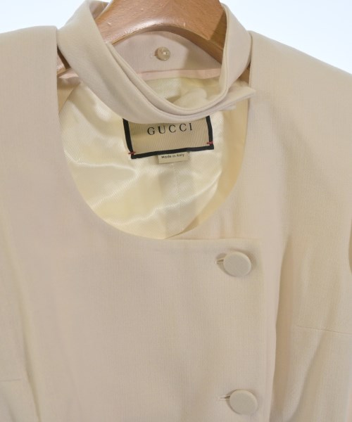 GUCCI（グッチ）テーラードジャケット ベージュ サイズ:38(S位) レディース/2200646041070