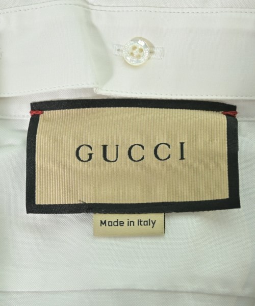 GUCCI（グッチ）カジュアルシャツ 白 サイズ:15+(XXL位) レディース/2200646041087