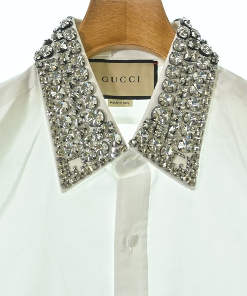 GUCCI（グッチ）カジュアルシャツ 白 サイズ:15+(XXL位) レディース/2200646041087