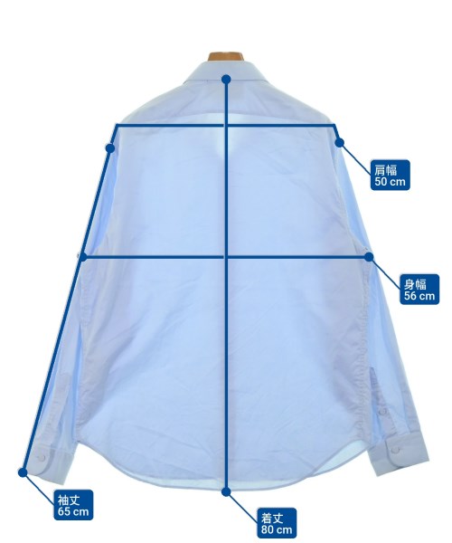 GUCCI（グッチ）カジュアルシャツ 青 サイズ:16(L位) メンズ/2200646160139