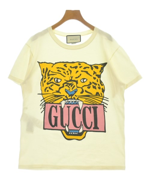 GUCCI（グッチ）Tシャツ・カットソー 白 サイズ:M レディース