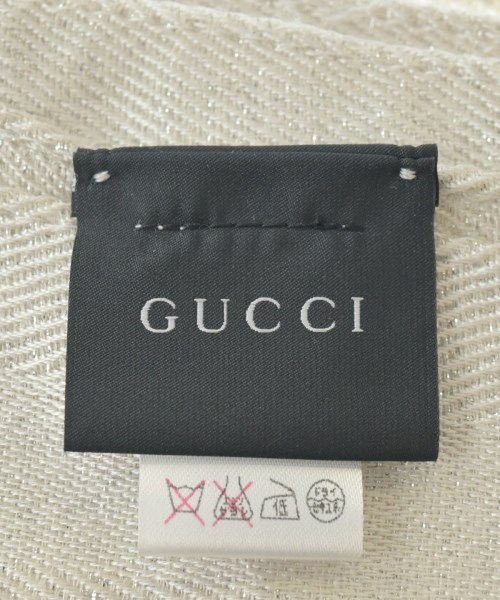 GUCCI（グッチ）ストール ベージュ サイズ:- レディース/2200646356105