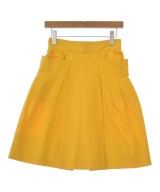 GUCCI（グッチ）ひざ丈スカート 黄 サイズ:38(S位) レディース/2200637445047