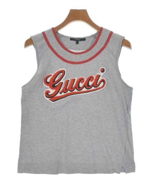 GUCCI(グッチ)タンクトップ グレー サイズ:M/2200646527024