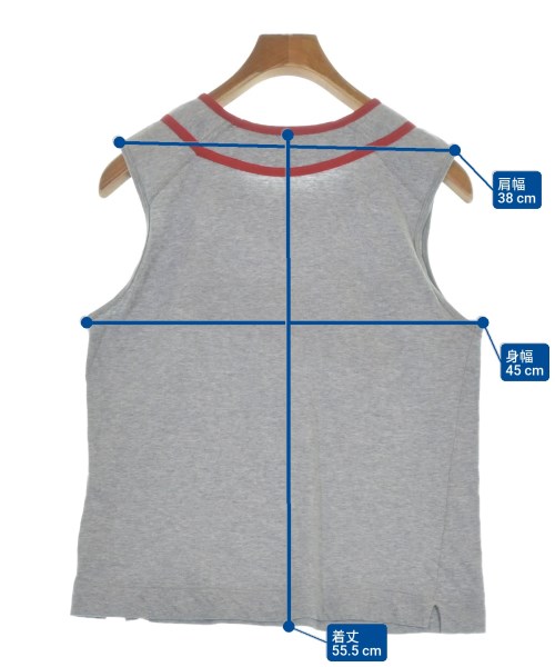 GUCCI（グッチ）タンクトップ グレー サイズ:M メンズ/2200646527024