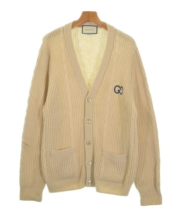 GUCCI（グッチ）カーディガン ベージュ サイズ:M メンズ/2200646531182