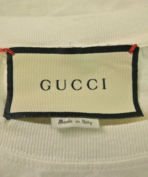 GUCCI（グッチ）Tシャツ・カットソー 白 サイズ:-(L位) メンズ/2200646938035