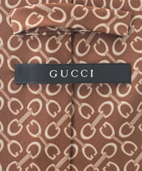 GUCCI（グッチ）ネクタイ 茶 サイズ:- メンズ/2200637747042