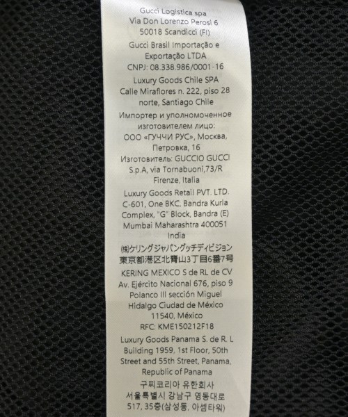 GUCCI（グッチ）その他 黒 サイズ:46(M位) メンズ/2200646872124