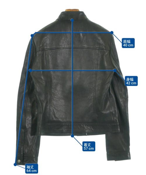 GUCCI（グッチ）ライダース 黒 サイズ:42(M位) レディース/2200646872131