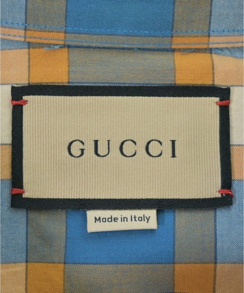 GUCCI（グッチ）カジュアルシャツ 青 サイズ:46(M位) メンズ/2200646872155