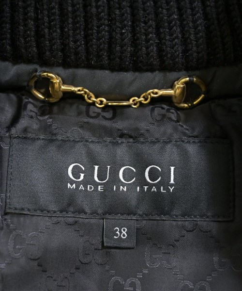 GUCCI（グッチ）ダウンコート 黒 サイズ:38(S位) レディース/2200637102032