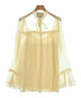 GUCCI（グッチ）ブラウス 黄 サイズ:40(M位) レディース/2200639802091