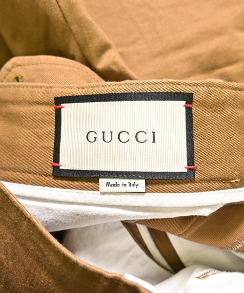 GUCCI（グッチ）ショートパンツ 茶 サイズ:48(L位) メンズ/2200639802534