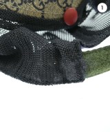 GUCCI（グッチ）ニットキャップ・ビーニー グレー サイズ:M レディース/2200648395034