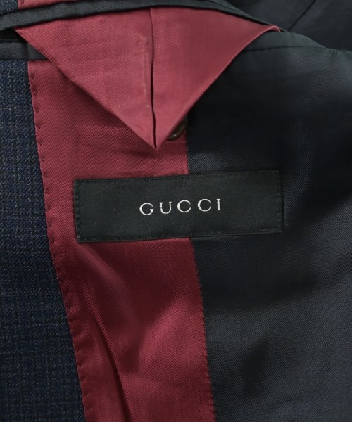 GUCCI（グッチ）テーラードジャケット 紺 サイズ:46(M位) メンズ/2200648791096