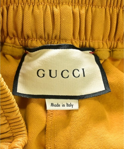 GUCCI（グッチ）スウェットパンツ 黄 サイズ:S メンズ/2200648791102
