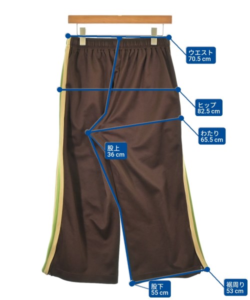 GUCCI（グッチ）スウェットパンツ 茶 サイズ:XS メンズ/2200648791126