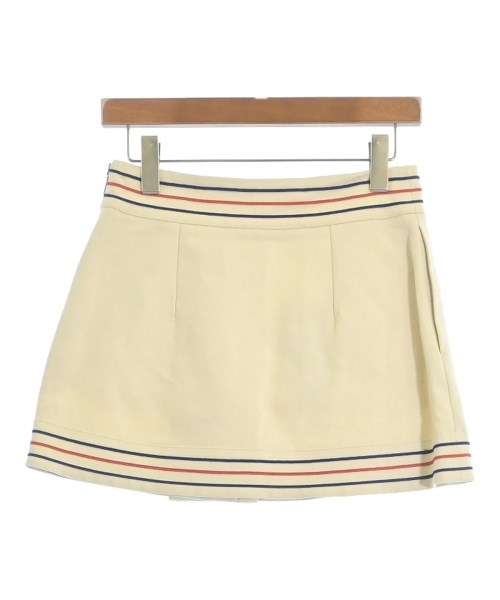 GUCCI（グッチ）ミニスカート ベージュ サイズ:38(S位) レディース/2200648914020