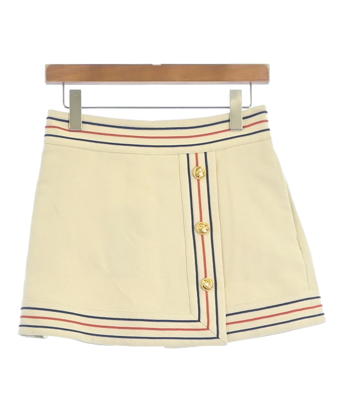GUCCI ベージュ ひざ丈スカート サイズ36（Sサイズ相当) GUCCI ベージュ ひざ丈スカート サイズ36（Sサイズ相当) junさま専用