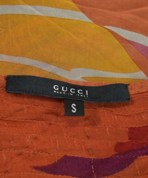 GUCCI（グッチ）カジュアルシャツ オレンジ サイズ:S レディース/2200638407273