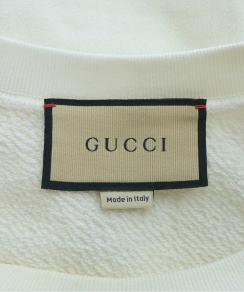 GUCCI（グッチ）スウェット 白 サイズ:S メンズ/2200649248087