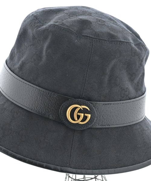GUCCI（グッチ）ハット 黒 サイズ:- メンズ/2200649248124