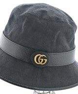 GUCCI（グッチ）ハット 黒 サイズ:- メンズ/2200649248124