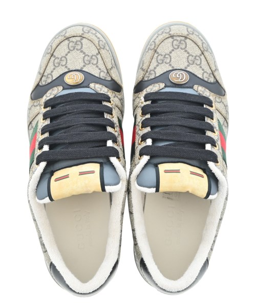 GUCCI（グッチ）スニーカー 茶 サイズ:UK6 1/2(25cm位) メンズ/2200649311026