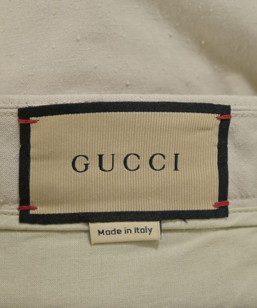 GUCCI（グッチ）スラックス ベージュ サイズ:44(S位) メンズ/2200649878123