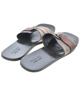 GUCCI（グッチ）サンダル 茶 サイズ:EU40 1/2(25.5cm位) メンズ/2200650044012