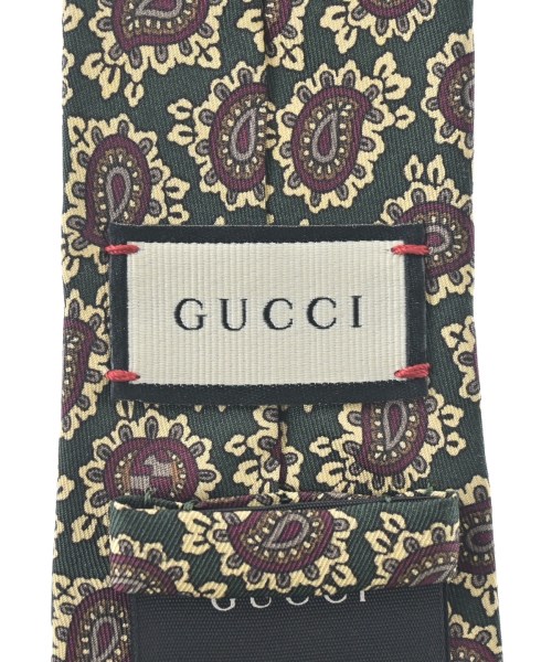 GUCCI（グッチ）ネクタイ 緑 サイズ:- メンズ/2200650175020