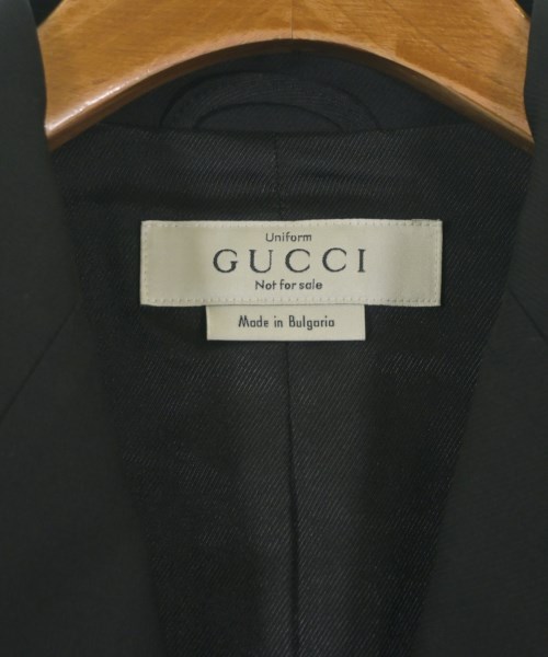 GUCCI（グッチ）テーラードジャケット 黒 サイズ:38(S位) レディース/2200632218035