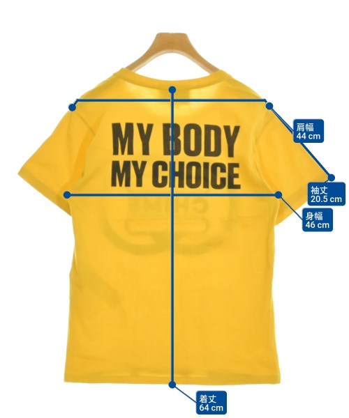 GUCCI（グッチ）Tシャツ・カットソー 黄 サイズ:XS メンズ/2200632218103