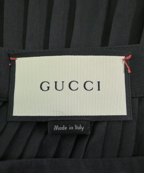 GUCCI（グッチ）ロング・マキシ丈スカート 黒 サイズ:36(XS位) レディース/2200641103216