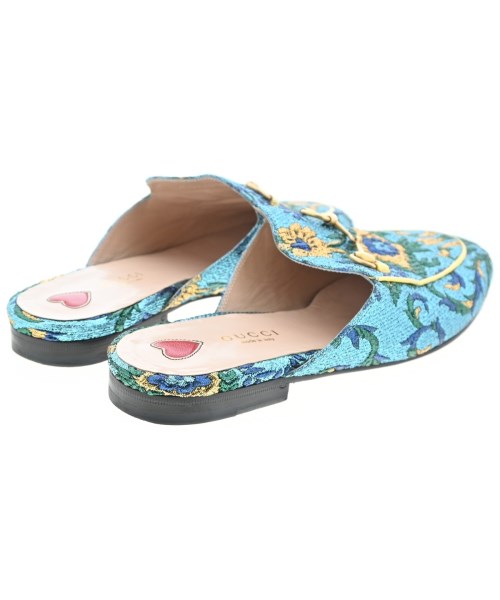 GUCCI（グッチ）サンダル 青 サイズ:EU37(23.5cm位) レディース/2200650947191