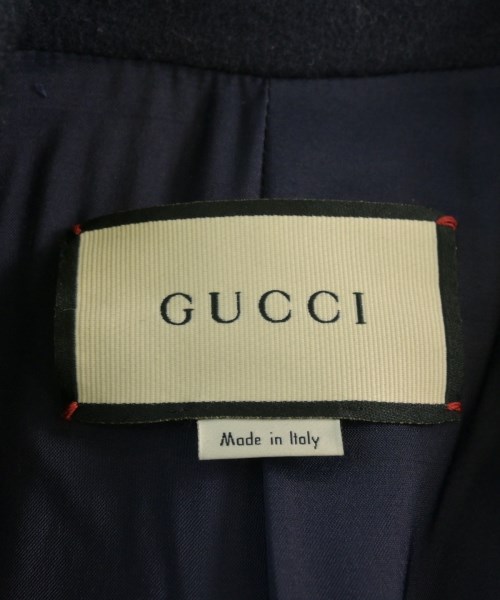 GUCCI（グッチ）チェスターコート 紺 サイズ:42(M位) レディース/2200650956049